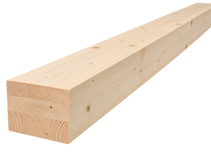 BSH-Balken Fichte, Sichtqualität, 100 × 200 × 6000 mm