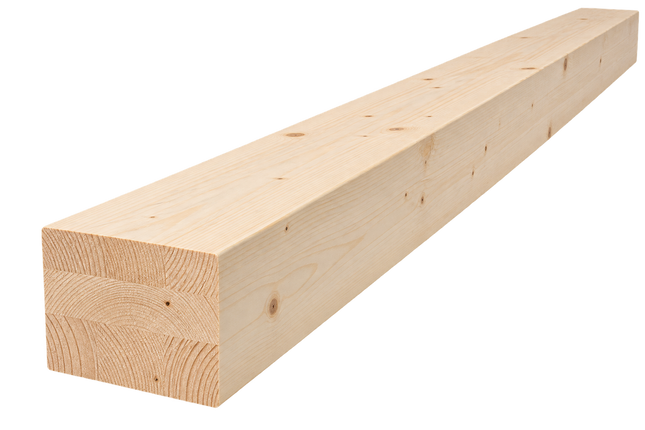 BSH-Balken Fichte, Sichtqualität, 100 × 200 × 6000 mm