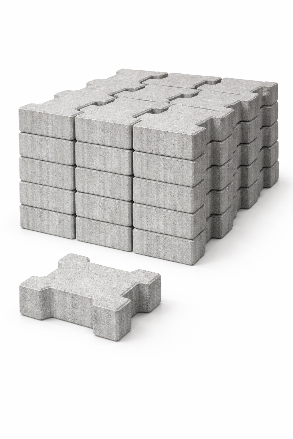 H-Pflasterstein Beton, 10 cm