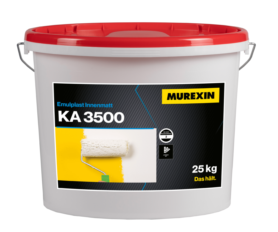 Emulplast Innenmatt KA 3500 – matte Innenfarbe – 25 kg – weiß